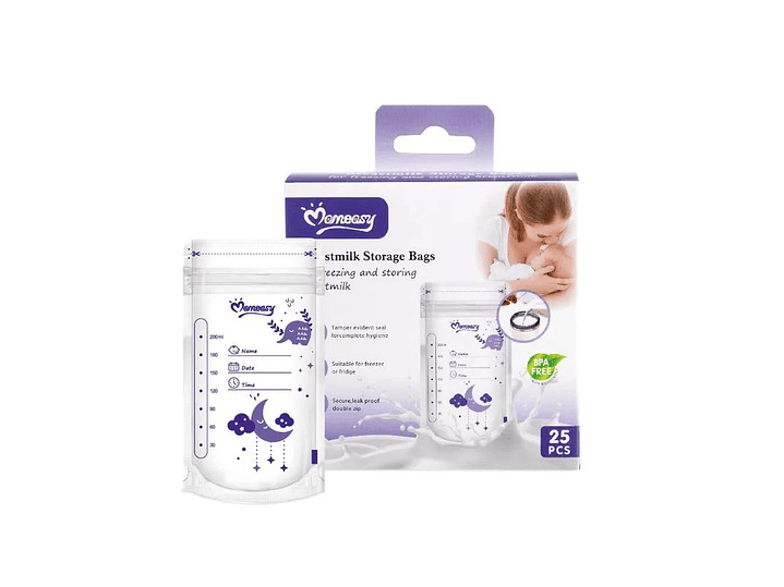 Bolsa Recolectoras Leche Materna x 25 unidades 1