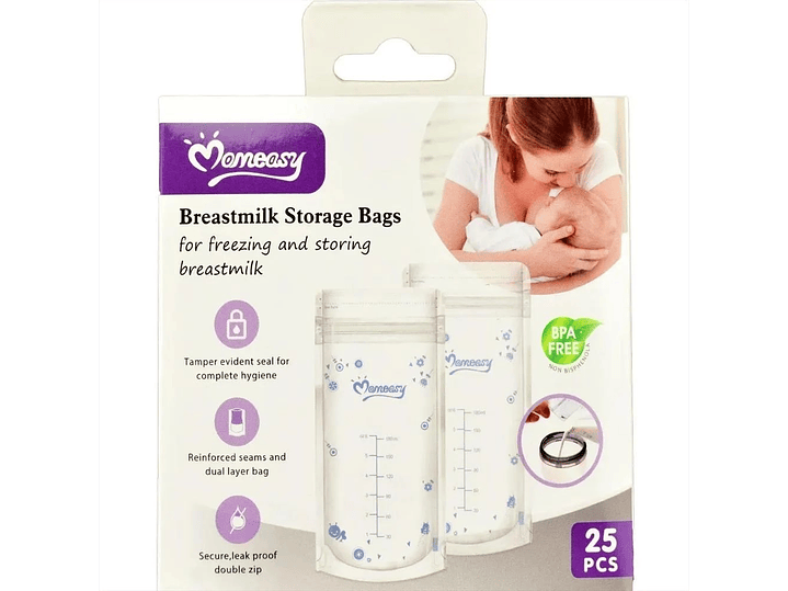 Bolsa Recolectoras Leche Materna x 25 unidades 3