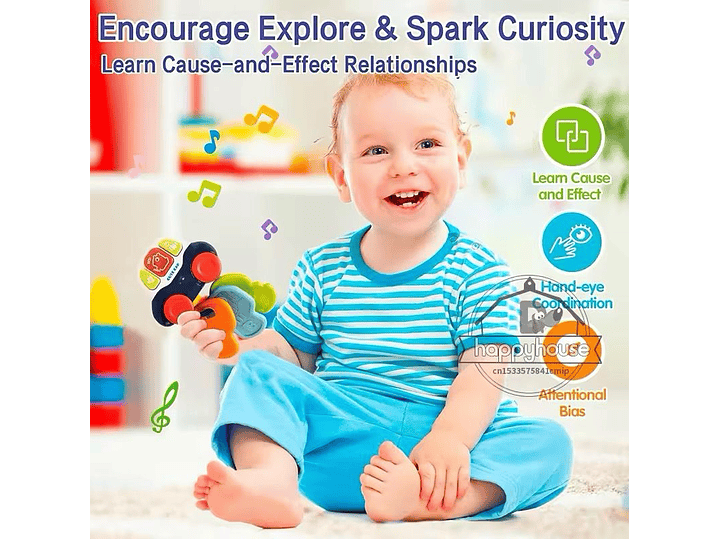 Sonajero Mordedor Musical  3