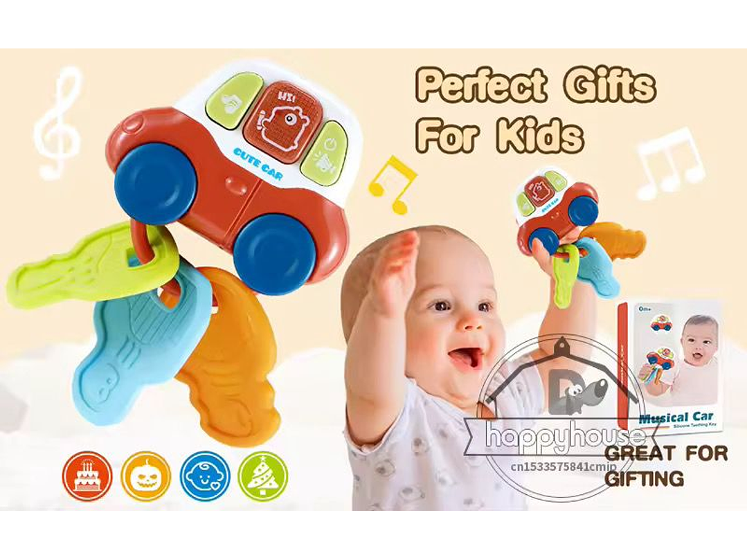 Sonajero Mordedor Musical  4