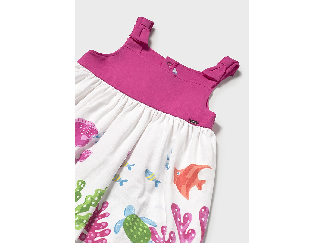 Vestido Mayoral Fucsia 3