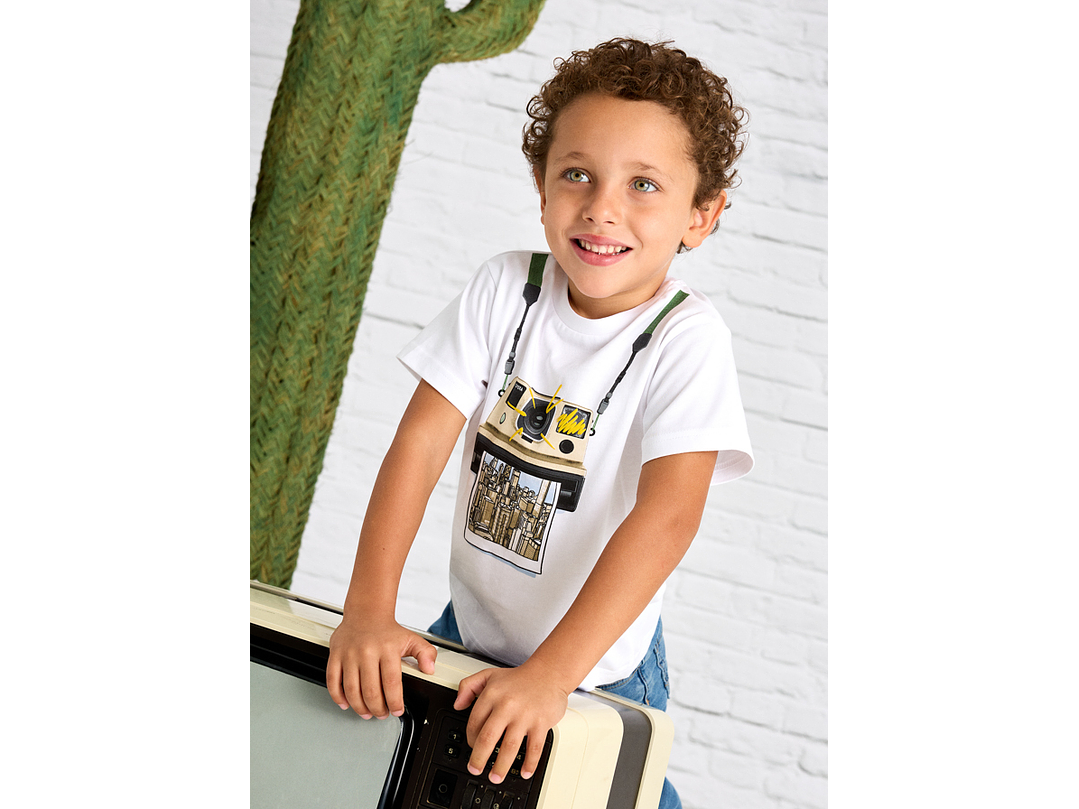 Camiseta Mayoral  Blanco 1