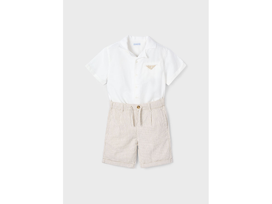 Set Bermuda Mayoral Crema 1