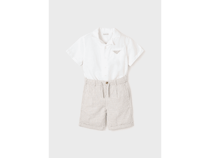 Set Bermuda Mayoral Crema 1