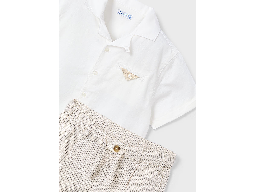 Set Bermuda Mayoral Crema 4