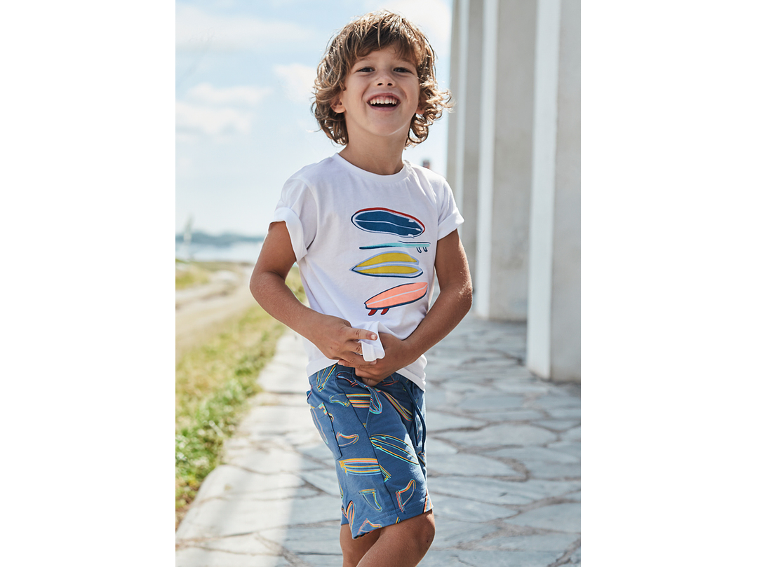 Set Bermuda Estampada Mayoral 1