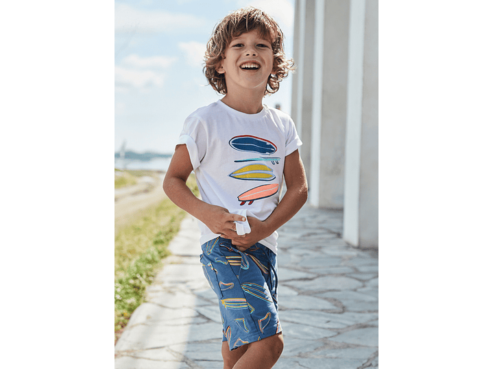 Set Bermuda Estampada Mayoral 1