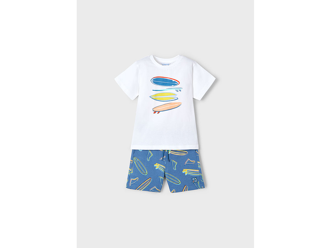 Set Bermuda Estampada Mayoral 2