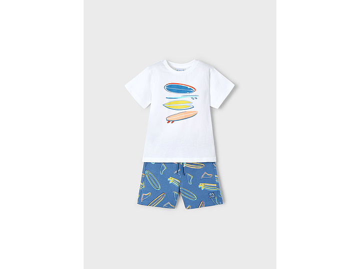 Set Bermuda Estampada Mayoral 2