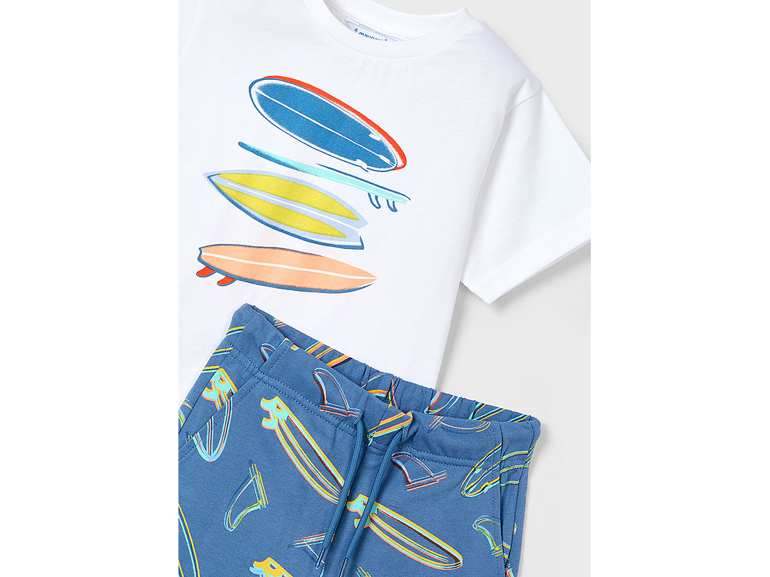 Set Bermuda Estampada Mayoral 4