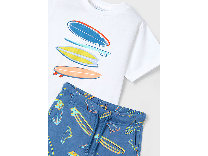 Set Bermuda Estampada Mayoral 4