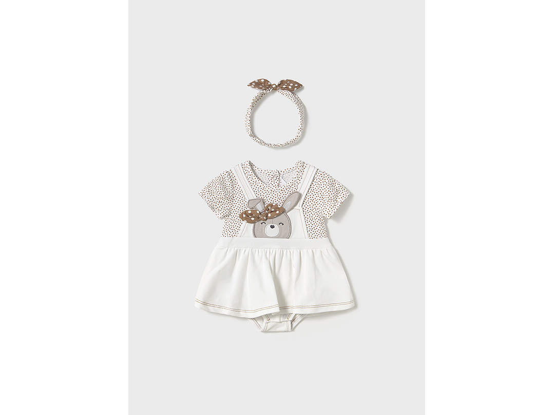 Pelele Mayoral Blanco 1