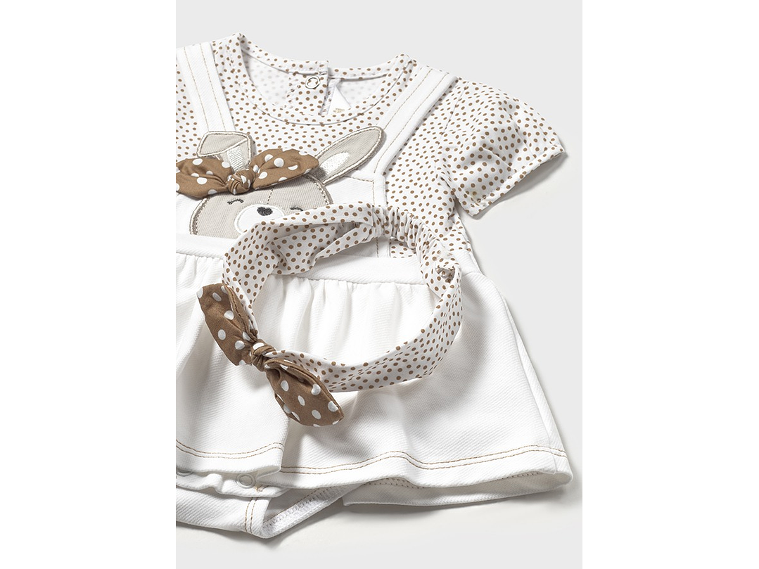 Pelele Mayoral Blanco 3