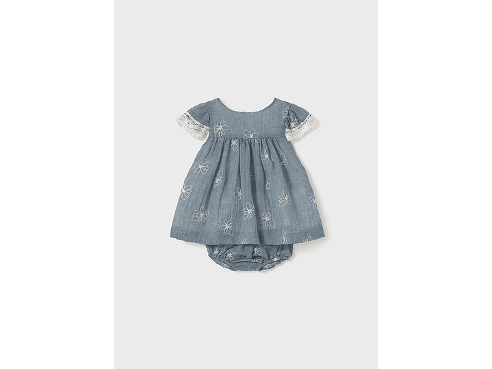 Vestido Mayoral Blue Stone 1