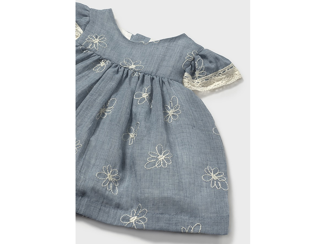 Vestido Mayoral Blue Stone 3