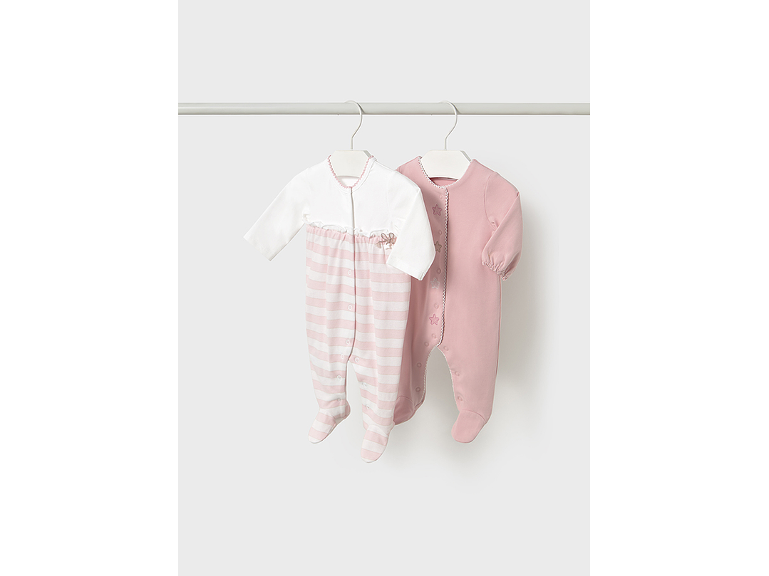 Set Pijama Rosa Baby 1