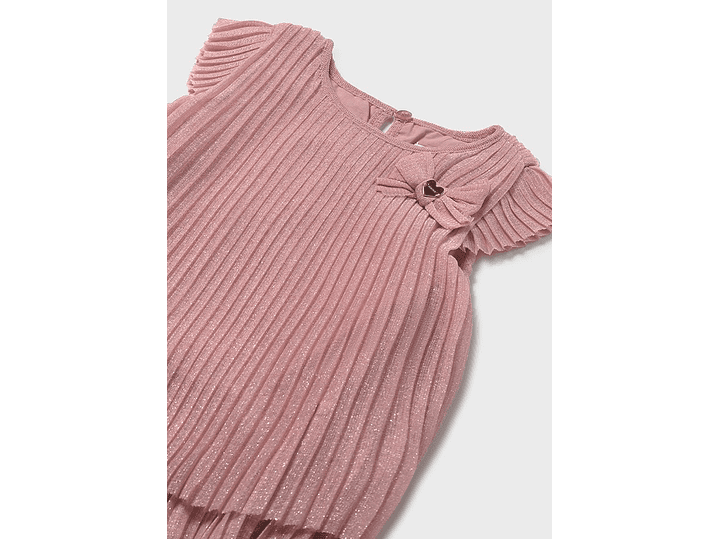 Vestido Mayoral Tul Plisado 2