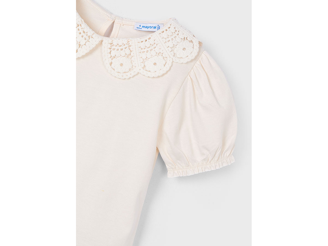 Camiseta Mayoral Crochet  2