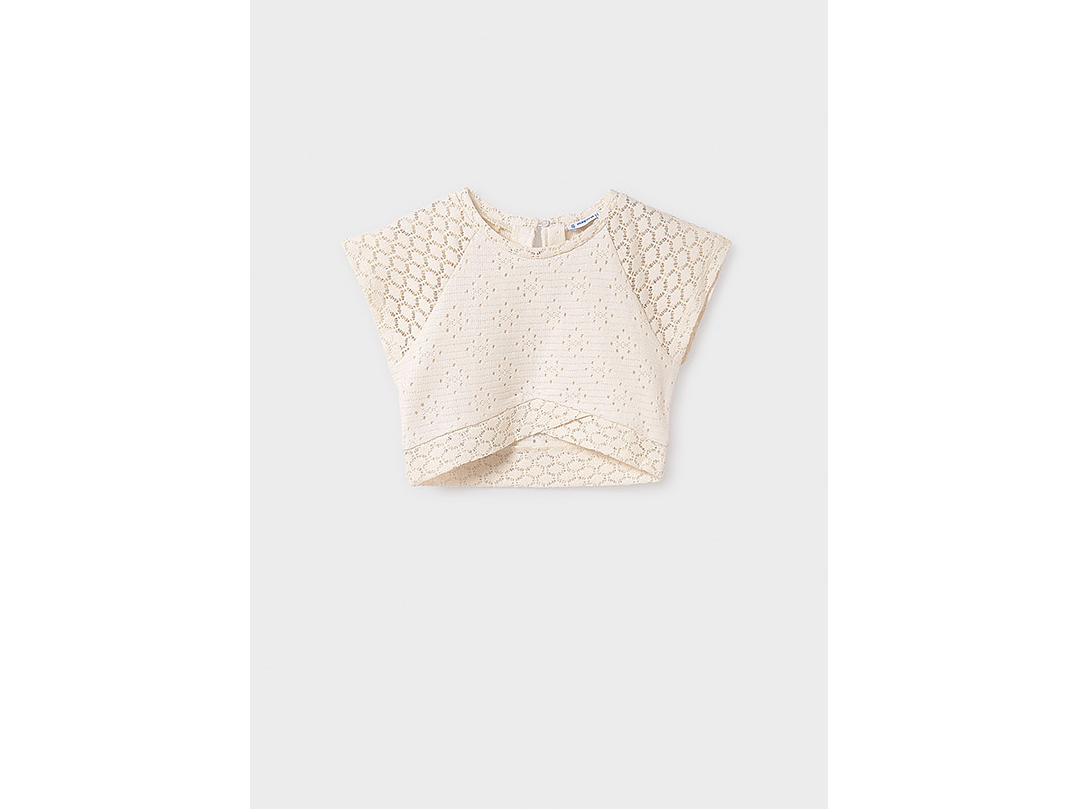Blusa Mayoral  Hueso 1