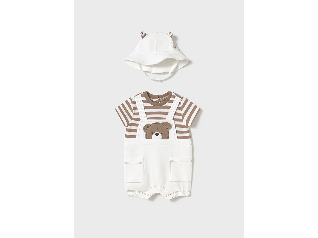 Pelele Peto Y Gorro Mayoral  Muffin  2