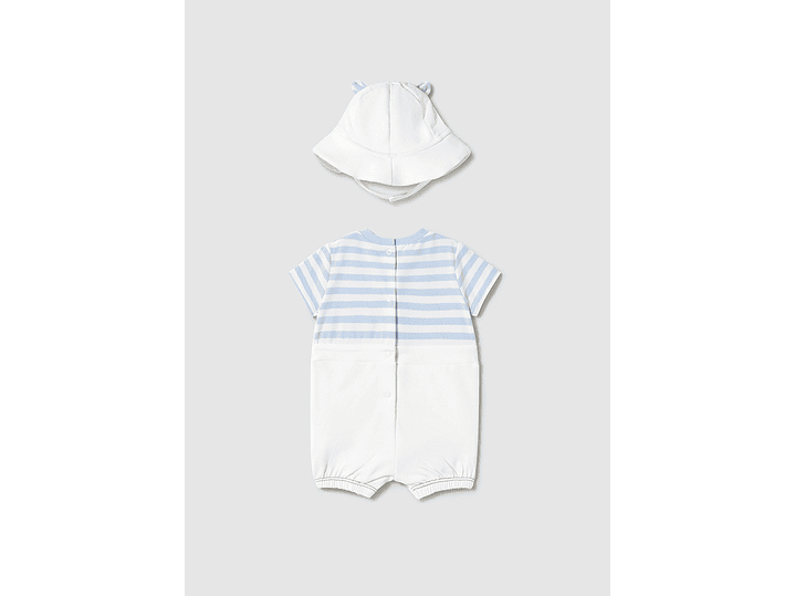 Pelele Mayoral Peto Y Gorro  4