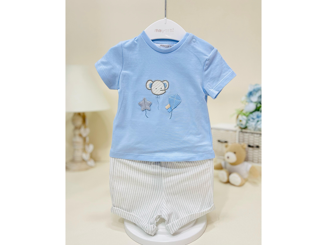 Set Mayoral Blanco Azul 1