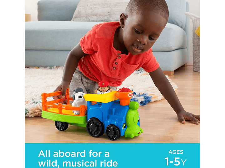  Fisher-Price Little People Tren Choo-Choo Zoo 4