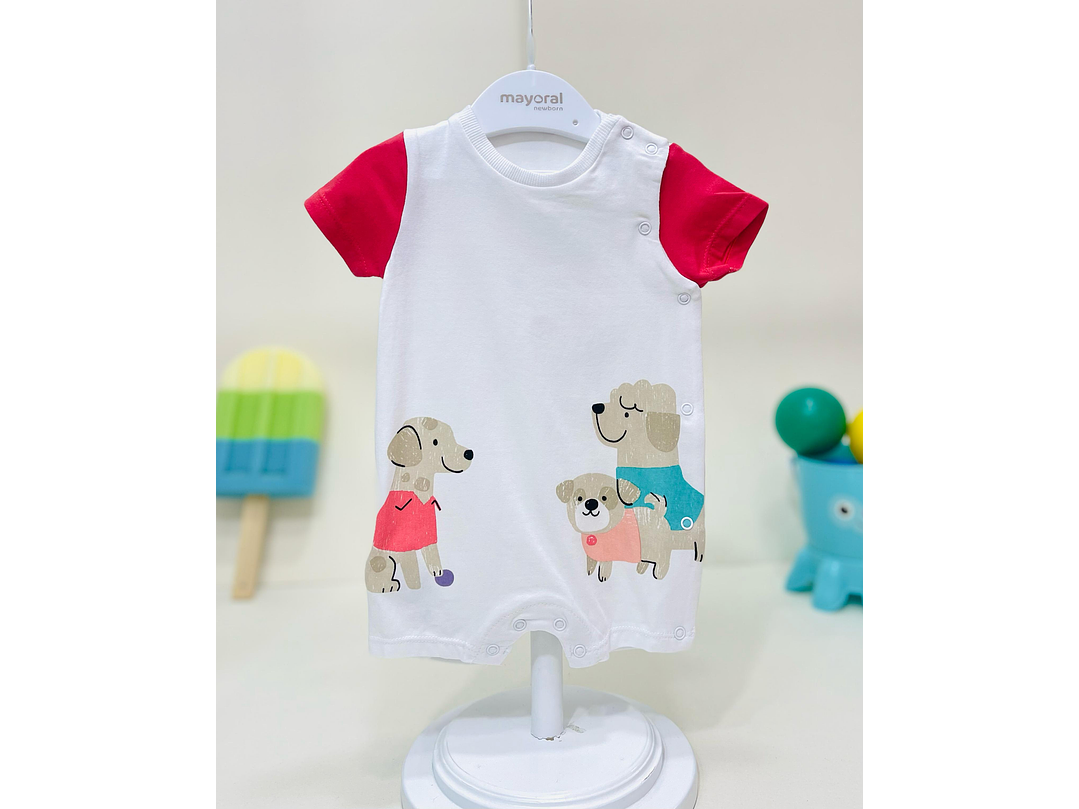 Pelele Mayoral Perritos 1