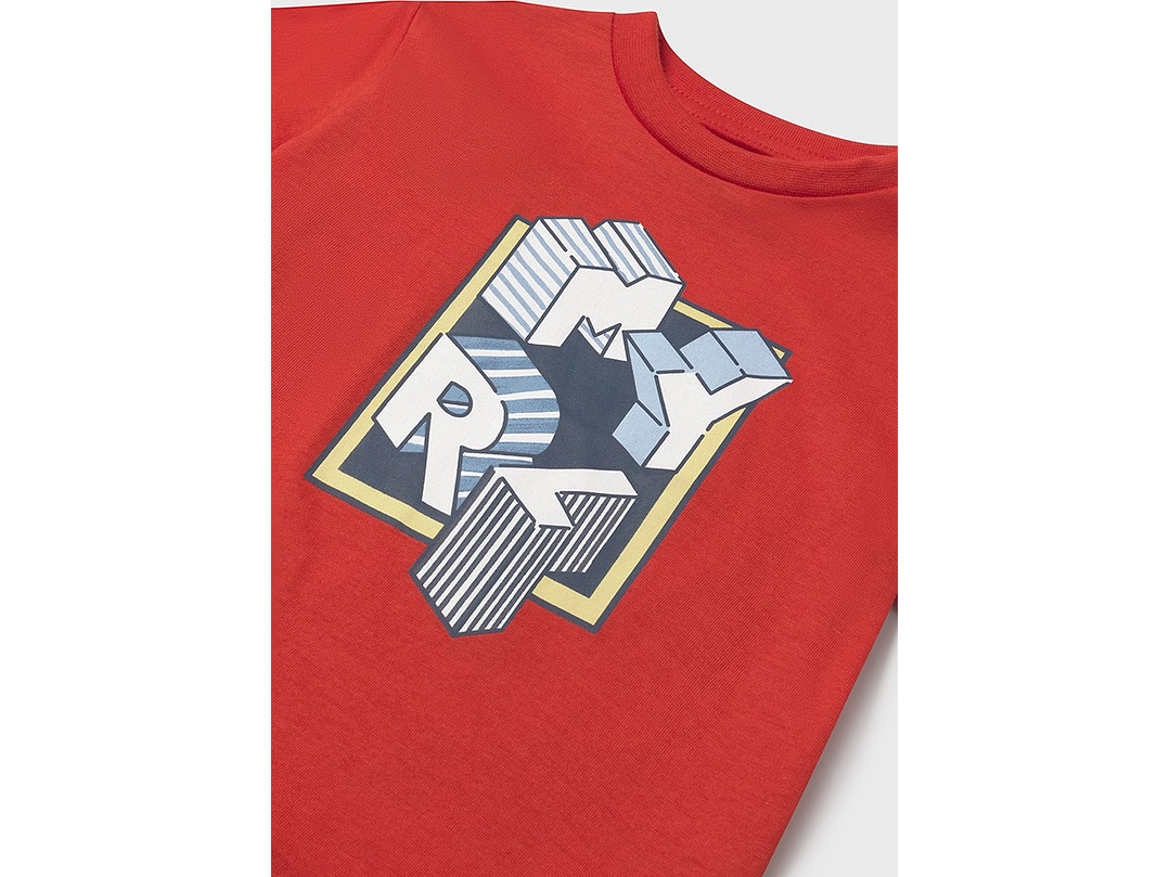 Camiseta Mayoral Rojo 3