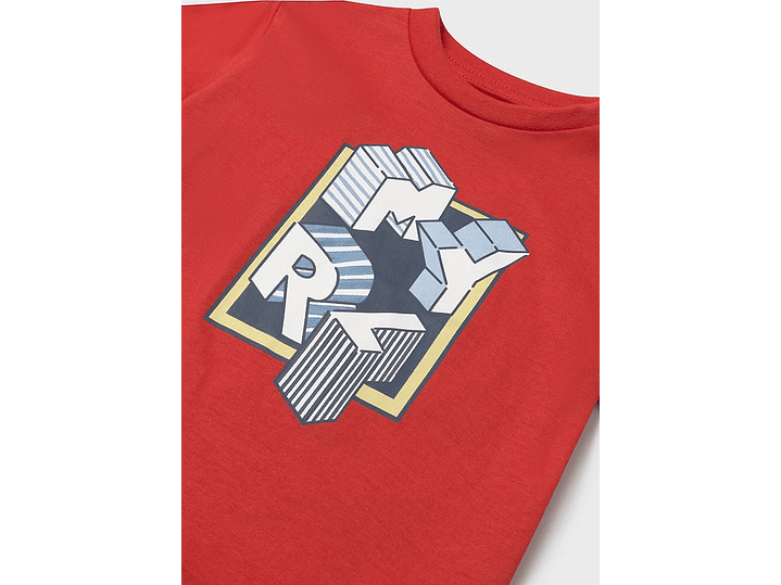 Camiseta Mayoral Rojo 3
