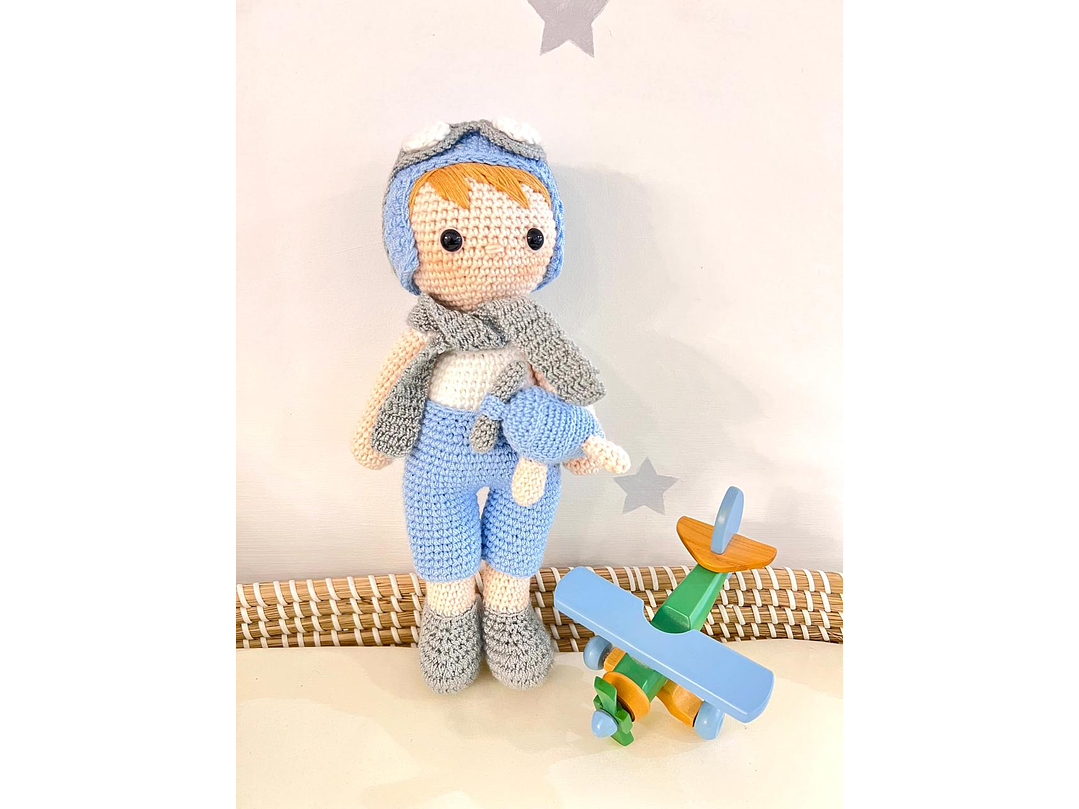 Amigurumi Aviador 1