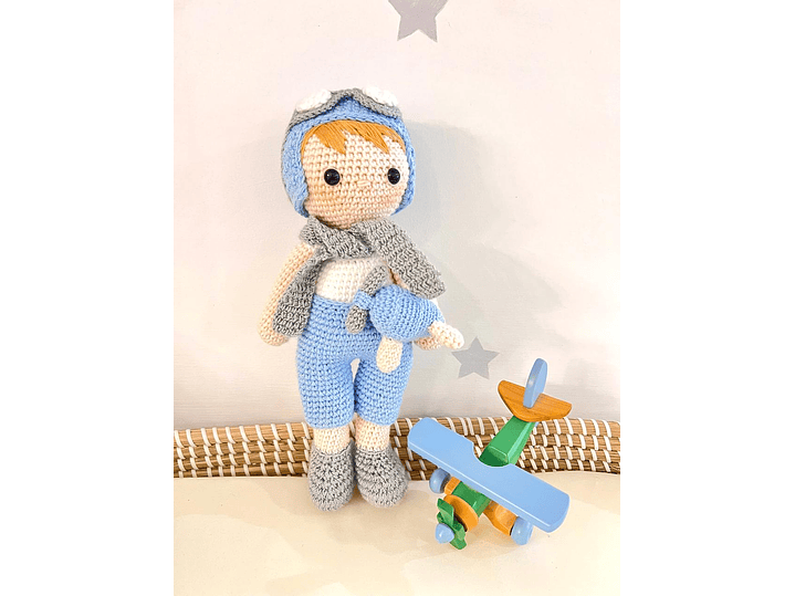 Amigurumi Aviador 1