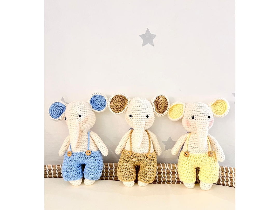 Amigurumi Elefante 1