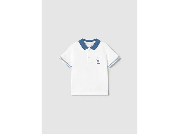 Polo Mayoral Blanco 1