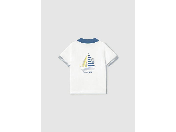 Polo Mayoral Blanco 2