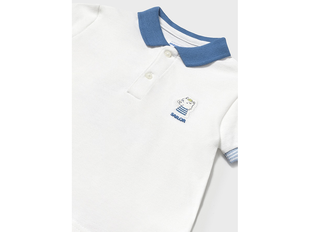 Polo Mayoral Blanco 3