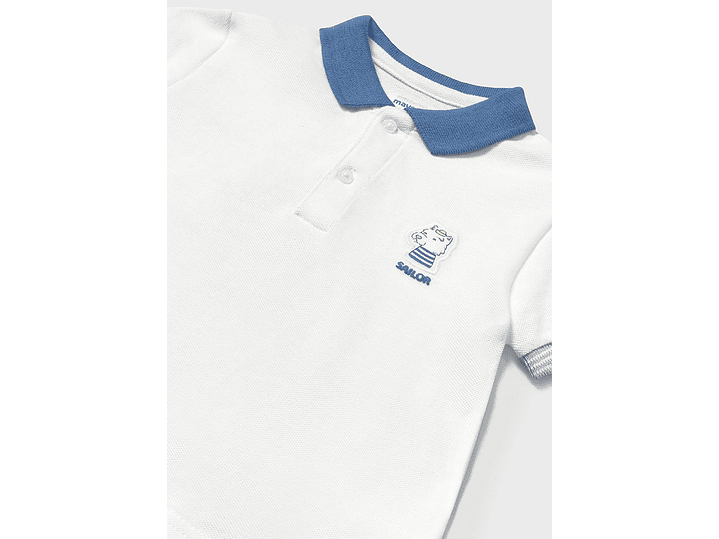 Polo Mayoral Blanco 3