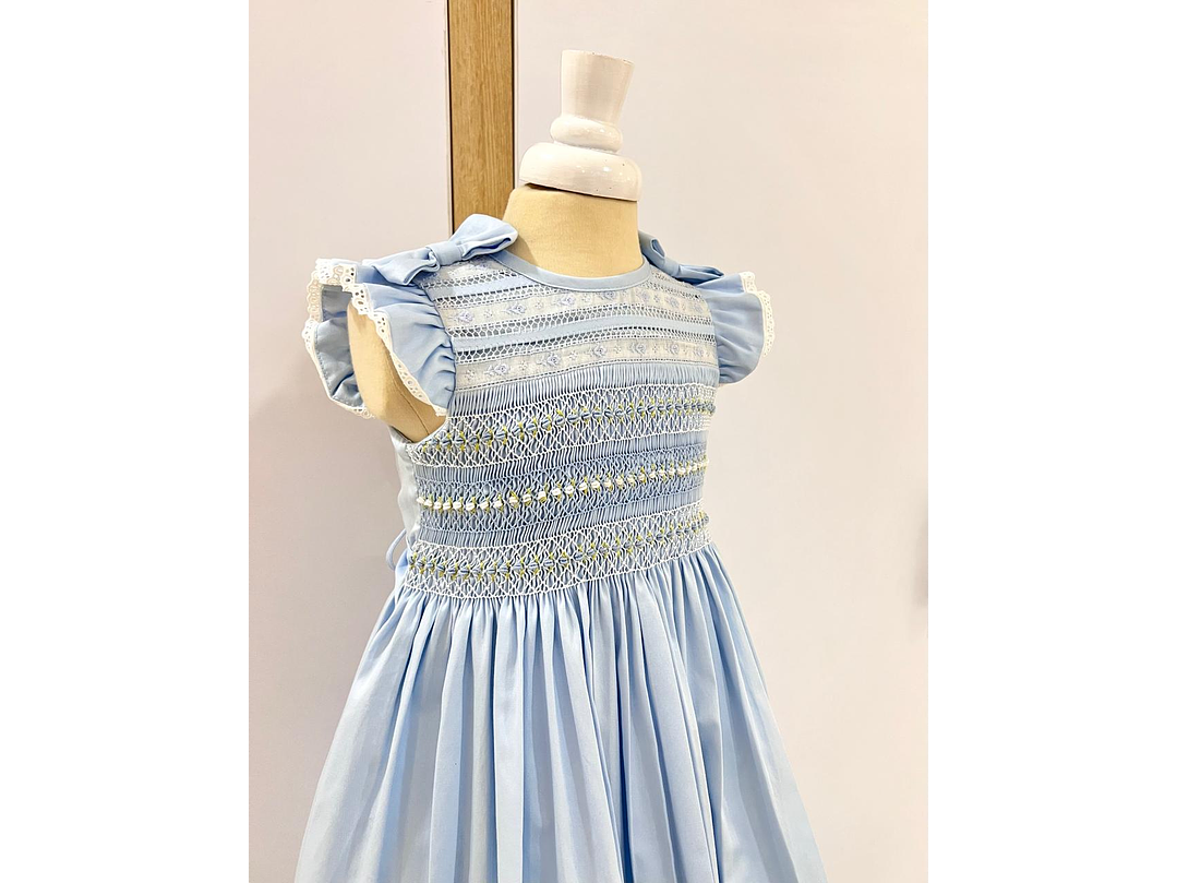 vestido Nido De Abeja  1