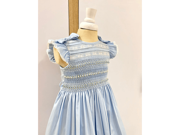 vestido Nido De Abeja  1