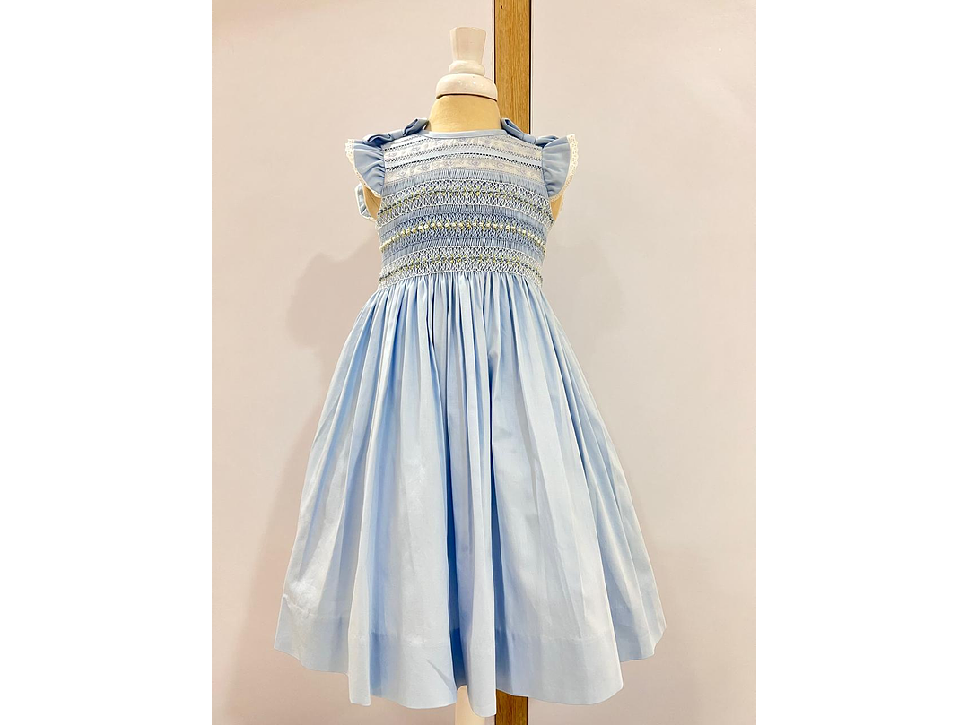 vestido Nido De Abeja  3