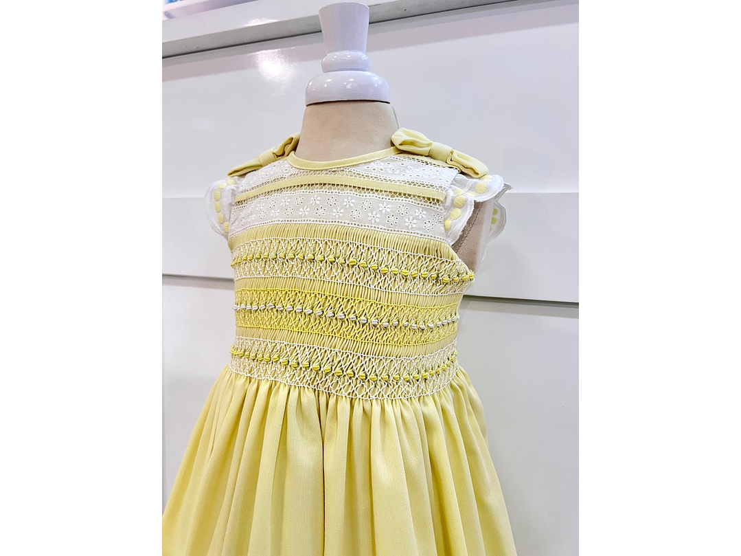 vestido Nido De Abeja 3