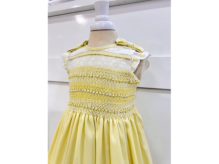 vestido Nido De Abeja 3