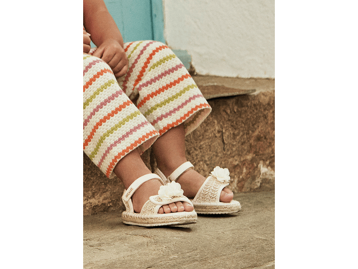 Sandalia Rafia Yute Crudo 1