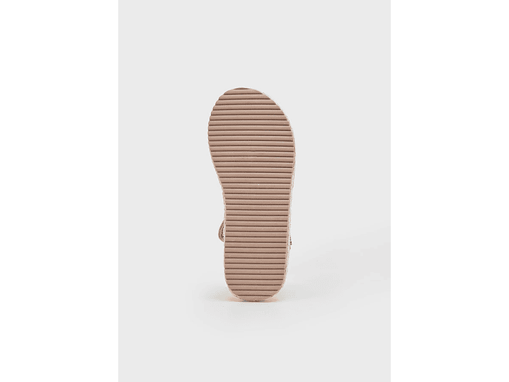 Sandalia Rafia Yute  Caramelo 3