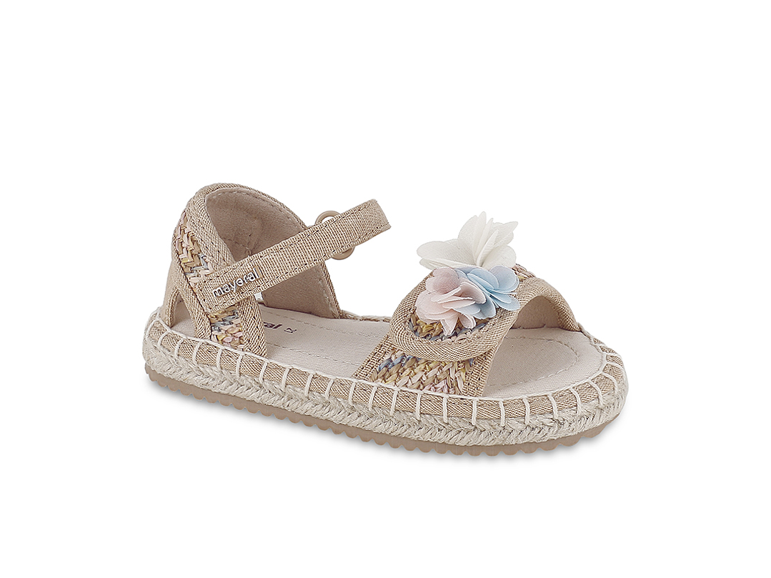 Sandalia Rafia Yute  Caramelo 4