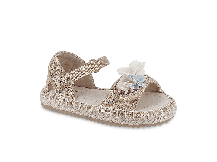 Sandalia Rafia Yute  Caramelo 4