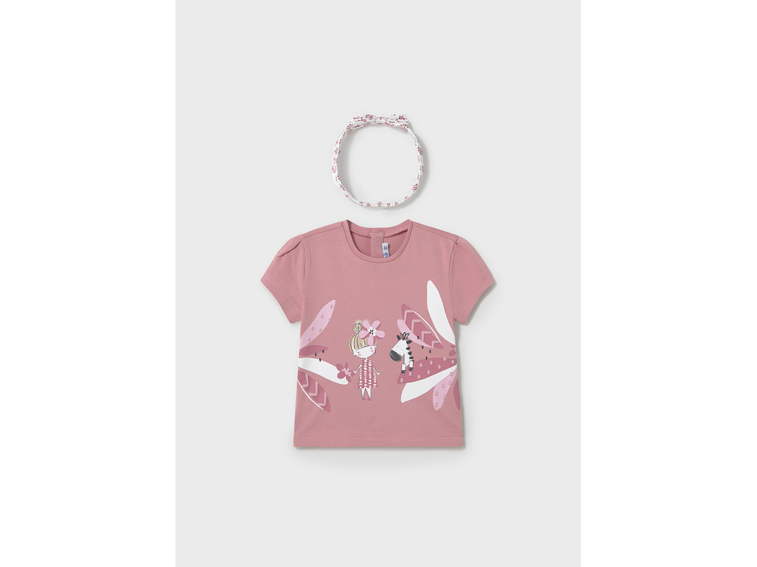 Camiseta Mayoral Rosa 1