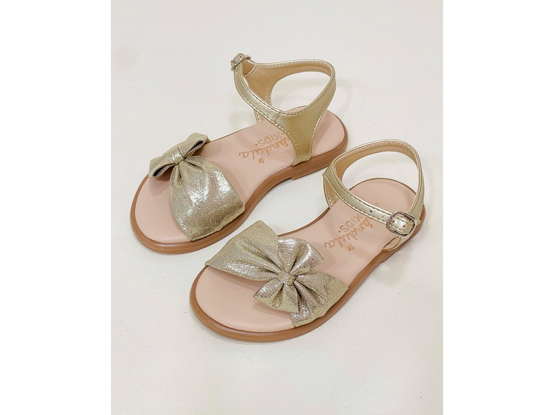 Sandalia Lazo Oro 1