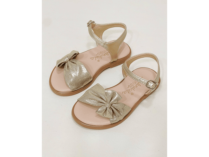 Sandalia Lazo Oro 1