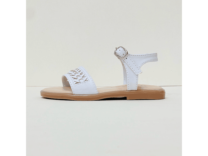 Sandalia Calada Blanco 2